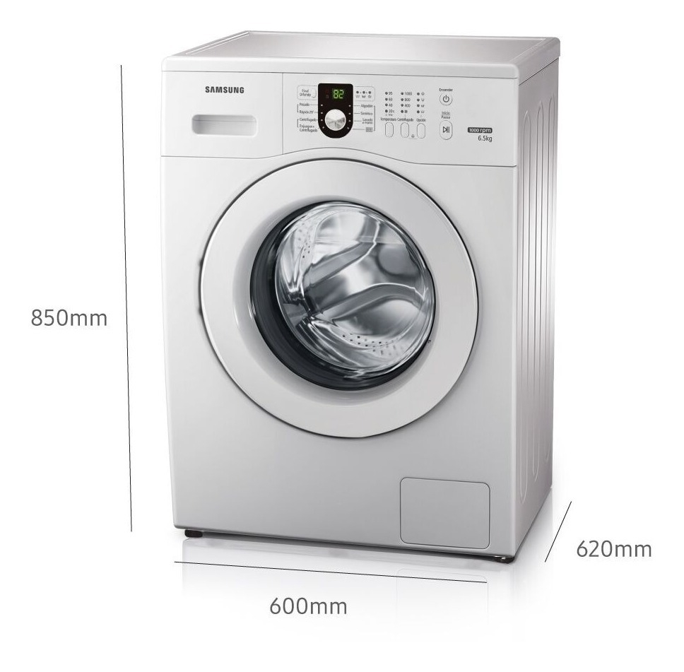 Samsung Ww65m0nhuu Lavarropas Automático Frontal 6.5 Kg 220v