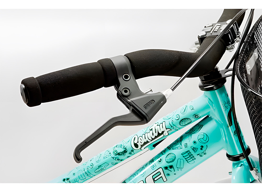 Bicicleta Futura Rodado 26 Paseo Dama Canasto Aqua