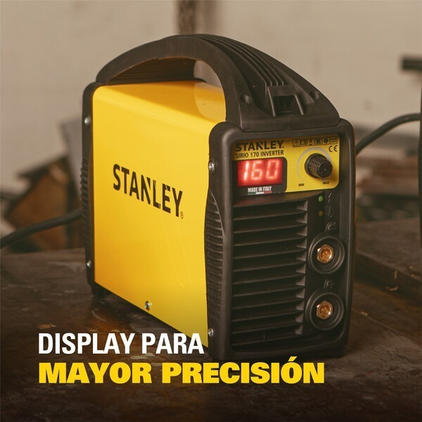 Soldadora Inverter Stanley 160 Amp Sirio 170 Origen Italia