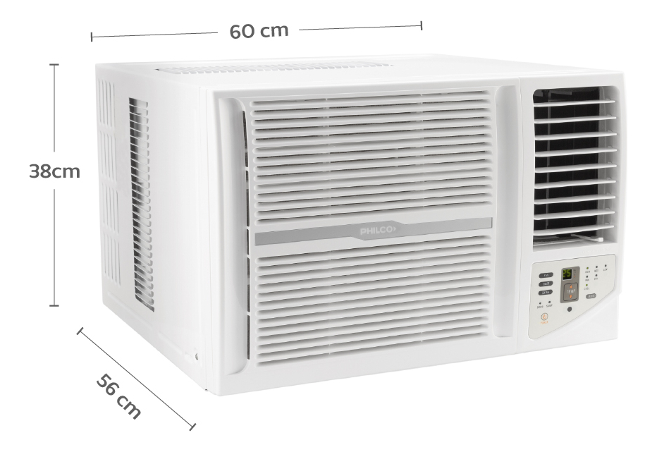 Aire Acondicionado De Ventana Philco Phw25ca3an.2.5kw
