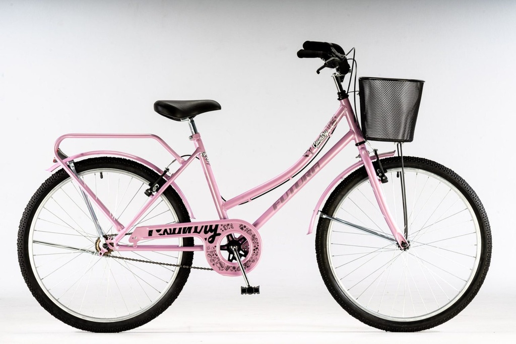 Bicicleta Futura Country City Cruiser R26 V-brakes Rosa