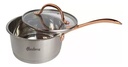 Set 3 Ollas Cacerolas Hudson Acero Inox Golden Inducción 