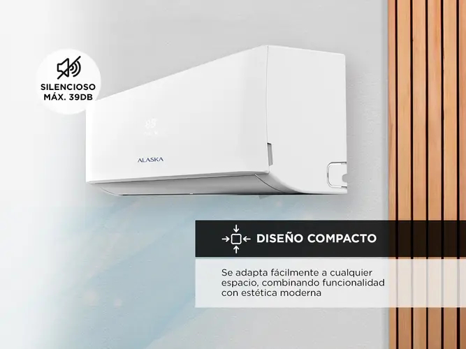 Aire Acondicionado Split Frío/calor Alaska 3300w As35wcau