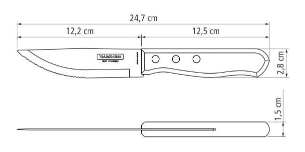 Juego De Barbacoa Tramontina Dynamic De Madera 12 Piezas