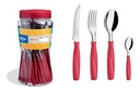 Set De Cubiertos Acero Inoxidable Juego De 16 Piezas