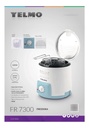 Yelmo Fr7300 Freidora Eléctrica 220v 1200w Blanco