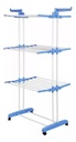 Tender Vertical 3 Niveles De Pie Midow Celeste Plegable