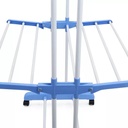 Tender Vertical 3 Niveles De Pie Midow Celeste Plegable