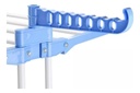 Tender Vertical 3 Niveles De Pie Midow Celeste Plegable