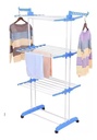 Tender Vertical 3 Niveles De Pie Midow Celeste Plegable