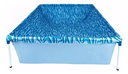 Pileta Estructural Rectangular Mor Con Capacidad De 1000lts