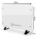 Vitrocalefactor Westinghouse 2000w Estufa De Vidrio Templado