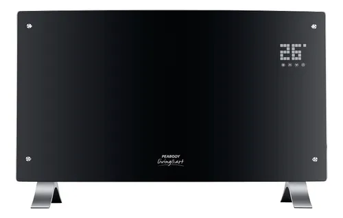 Calefactor Eléctrico Peabody Pe-vqd20 Negro 220v