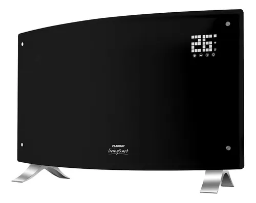 Calefactor Eléctrico Peabody Pe-vqd20 Negro 220v