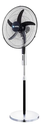 Ventilador De Pie 20" Vitta 3 Veloc 95W C/Remoto Plateado