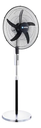 Ventilador De Pie 20" Vitta 3 Veloc 95W C/Remoto Plateado