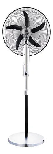 Ventilador De Pie 20" Vitta 3 Veloc 95W C/Remoto Plateado