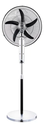Ventilador De Pie 20" Vitta 3 Veloc 95W C/Remoto Plateado
