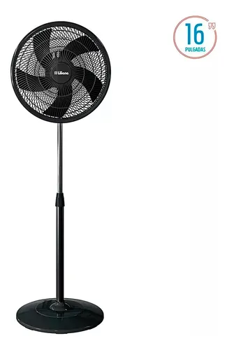 Ventilador De Pie Liliana 16 Vvp16p Aspas Negras 5
