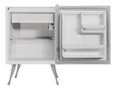 Heladera Telefunken  Blanco/gris/rojo 48l Con Congelador.