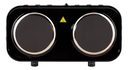 Anafe Eléctrico Doble Vitta 2200 Watts Analógico C/Temp