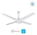 Ventilador De Techo Liliana Vthb114 Blanco - 4 Palas Metal 1.219 M Blanco Metal 4