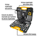 Juego Set De Herramientas 133 Piezas - Puntas Tubos Llaves