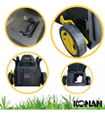 Cortadora Césped Konan 1600w 1hp Con Bolsa Recolectora 38 Cm