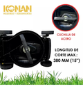 Cortadora Césped Konan 1600w 1hp Con Bolsa Recolectora 38 Cm