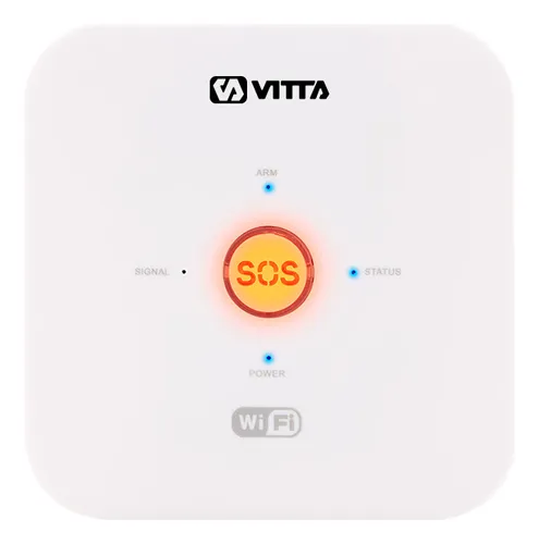 Kit De Alarma Domiciliaria Vitta VIT-ALAM001 WiFi Inalámbric