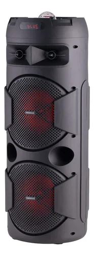 Parlante Portátil Kanji Paradis Max 900W Micrófono Radio FM