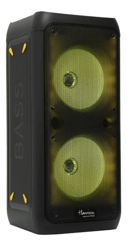 Parlante Harrison Kanji Tantor Micrófono Control Luces Led