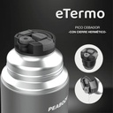 Termo Electrico Peabody Et1001d E-termo 1 Litro Mate Bombilla P1 Gris Oscuro