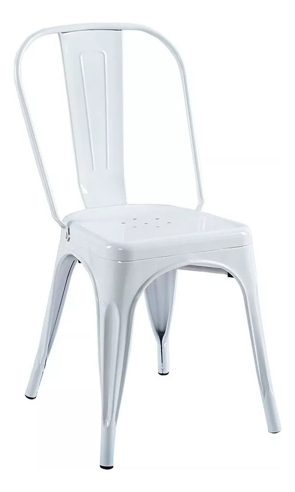 Silla Tolix Home Resistente - Reforzada De Metal