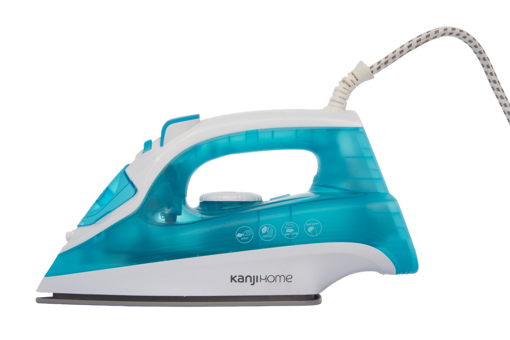 Plancha A Vapor Kanji Kjh-pl1602 1600w Lh Color Blanco