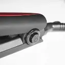 Planchita De Pelo Ultracomb Gloss Ap-4402 Negra Y Roja 220v