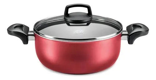 Batería Cocina Olla Cacerola Teflón Safira 7 Piezas MTA