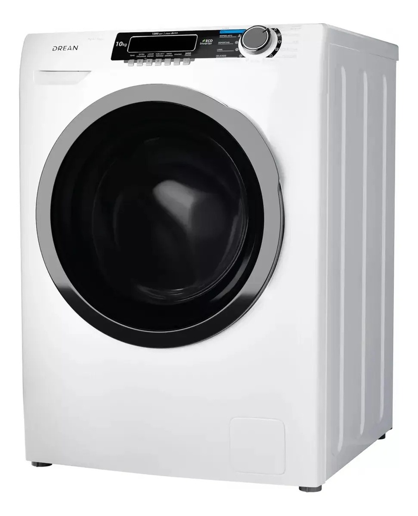 Lavarropas Carga Frontal 10 Kg Blanco Drean Lfdr1012sb0