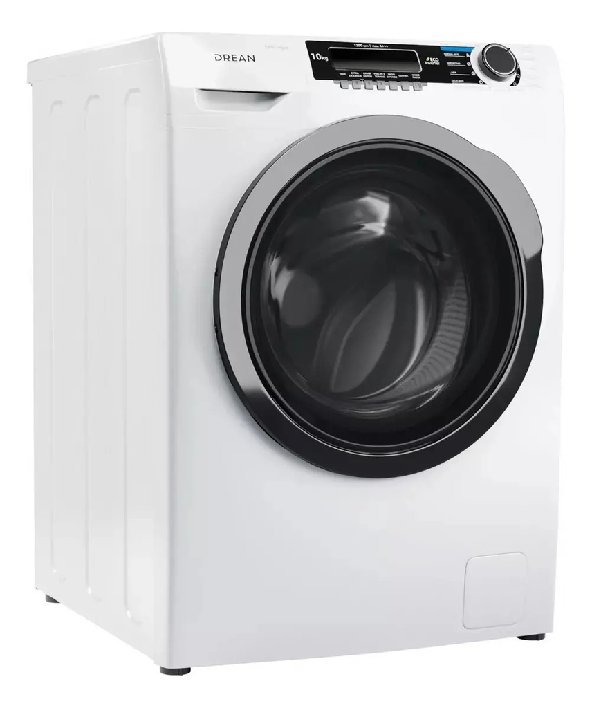 Lavarropas Carga Frontal 10 Kg Blanco Drean Lfdr1012sb0