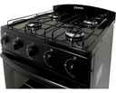 Cocina Vitta Con Visor Sin Parrilla 52cm Gas Envasado Negro