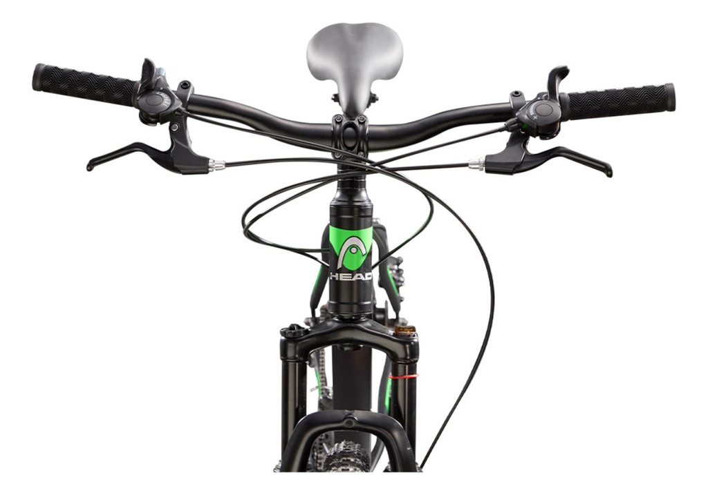 Bicicleta Mountain Bike Head R26 Talle M Shimano Negro/verde