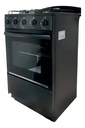 Cocina Vitta Con Visor Sin Parrilla 52cm Gas Envasado Negro