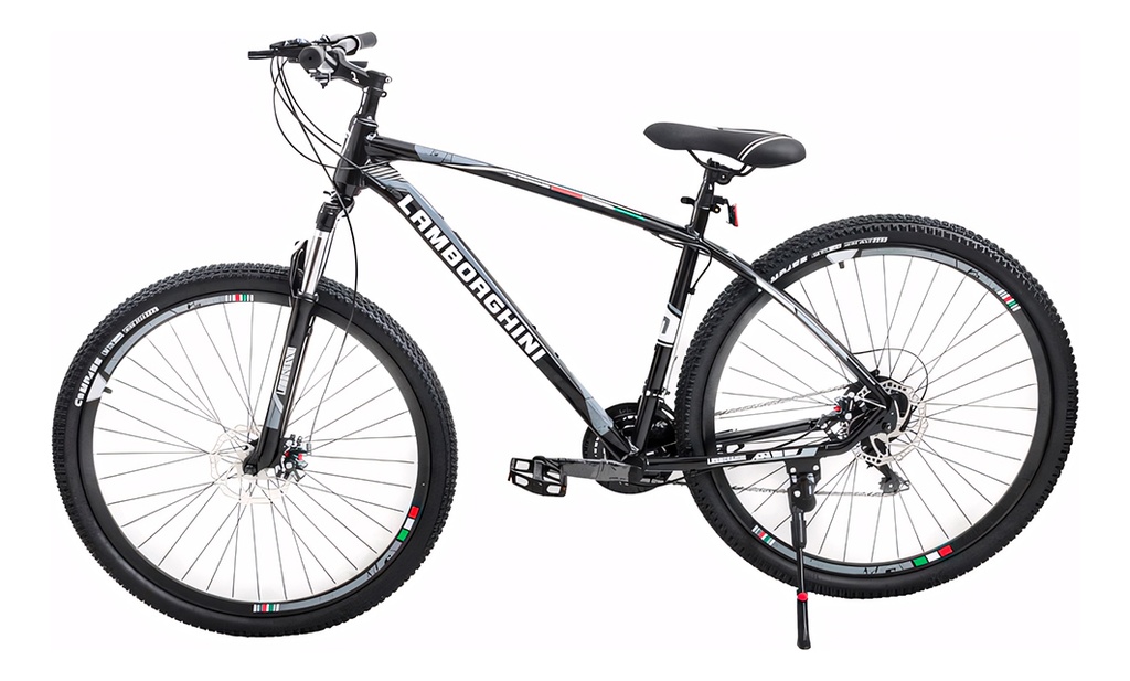 Bicicleta Mountain Bike R29 Lamborghini 21 C/shimano Gris/ne