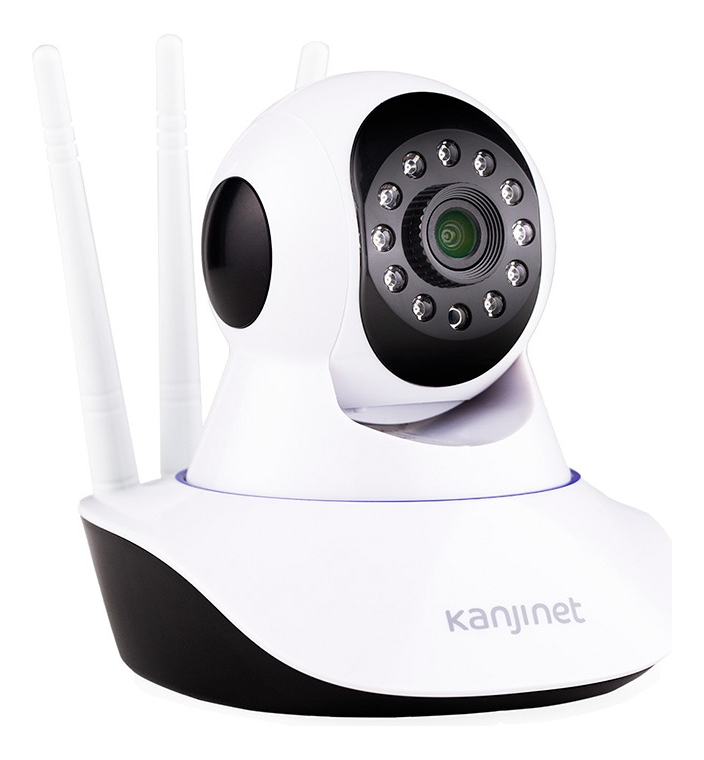 Camara Kanji Kj-camip1mx2 Smart Ip 3 Antenas Wifi 720hd.