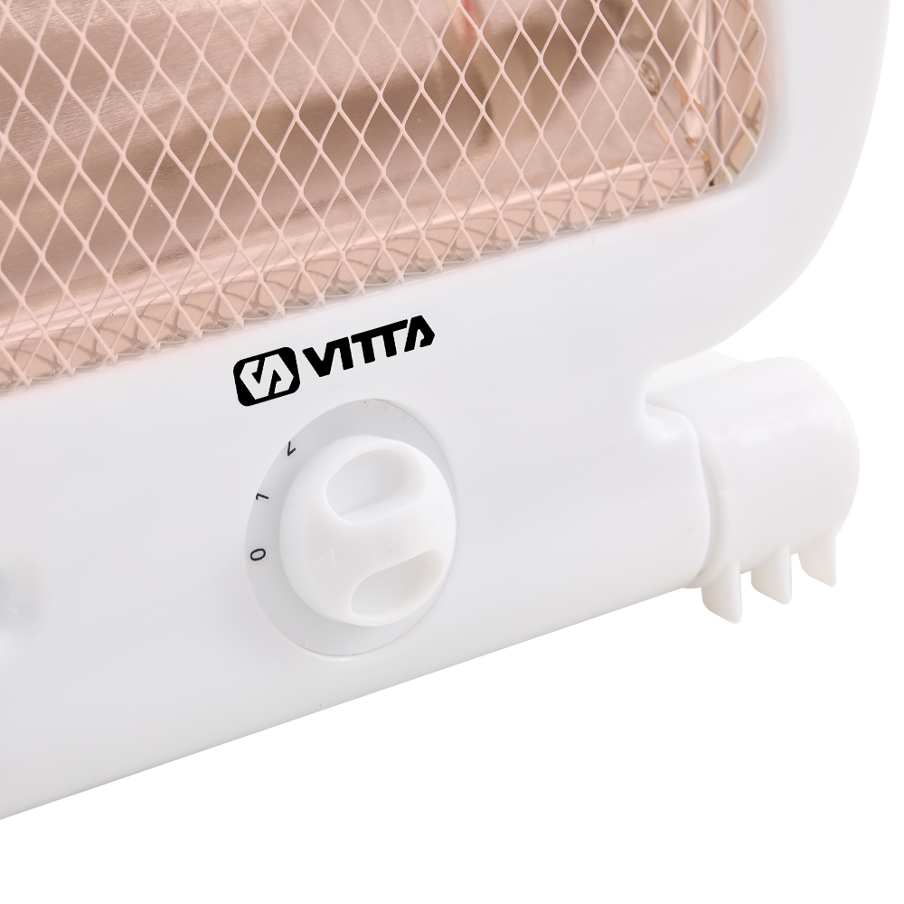 Estufa Halogena Vitta 2 Velas 800w Vit-302 Blanco