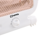 Estufa Halogena Vitta 2 Velas 800w Vit-302 Blanco