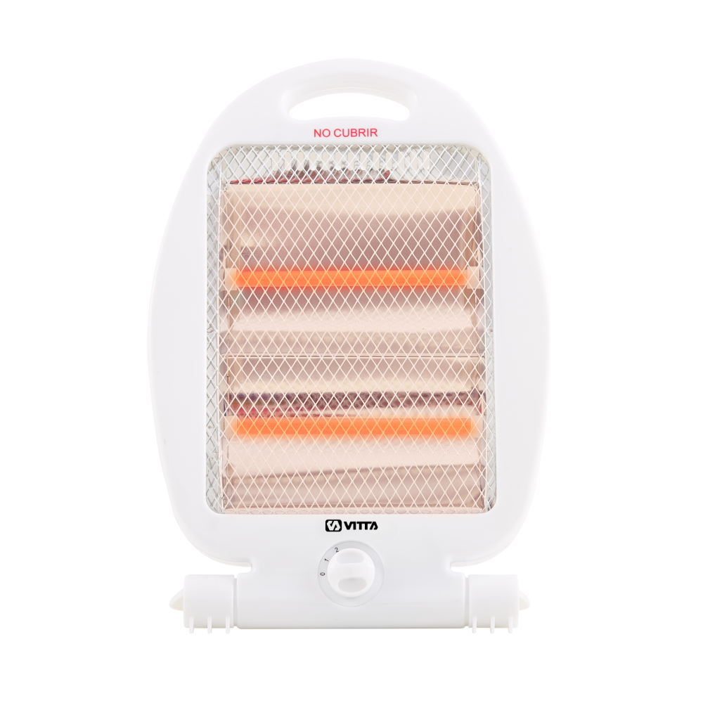 Estufa Halogena Vitta 2 Velas 800w Vit-302 Blanco