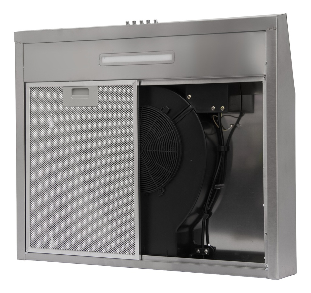 Extractor Purificador De Cocina 2 En 1 60cm Vitta Acero Inox