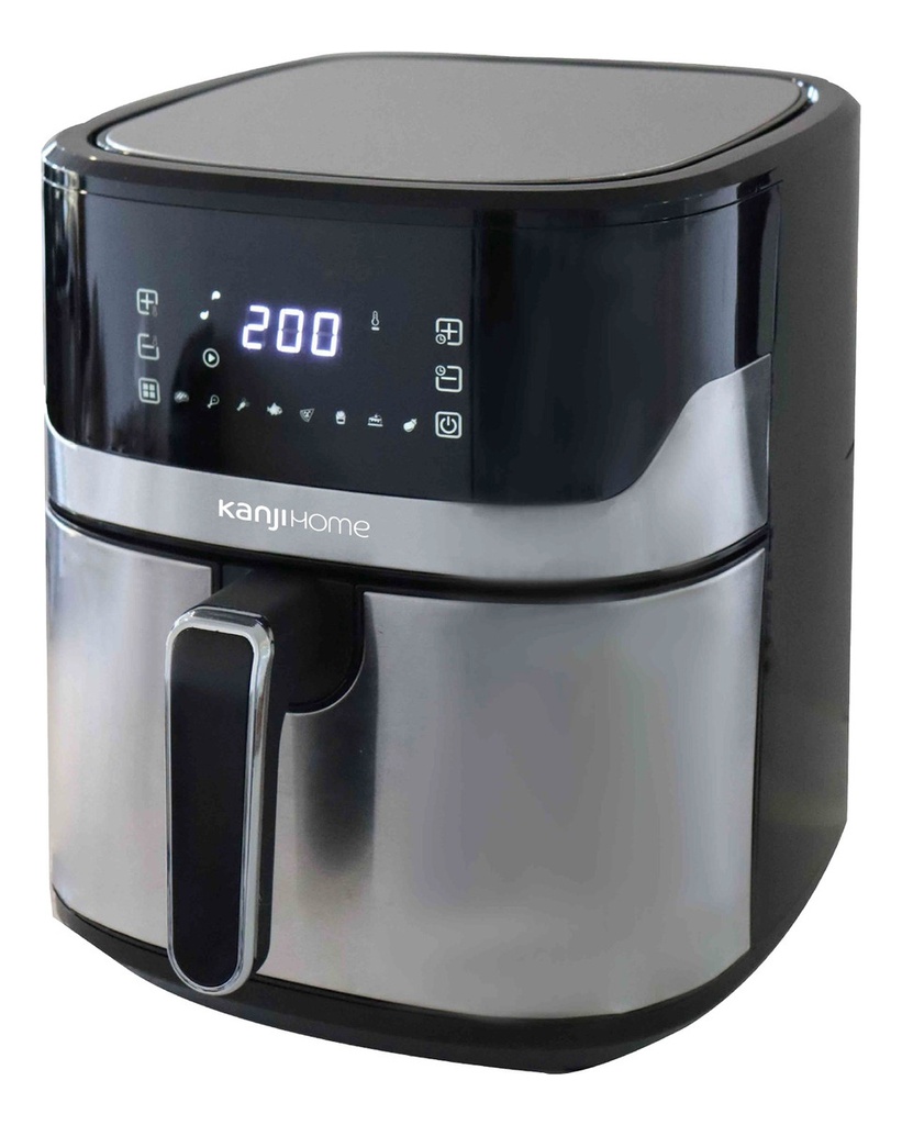 Freidora De Aire 6.5lt Sin Aceite 1700w Saludable Plateado