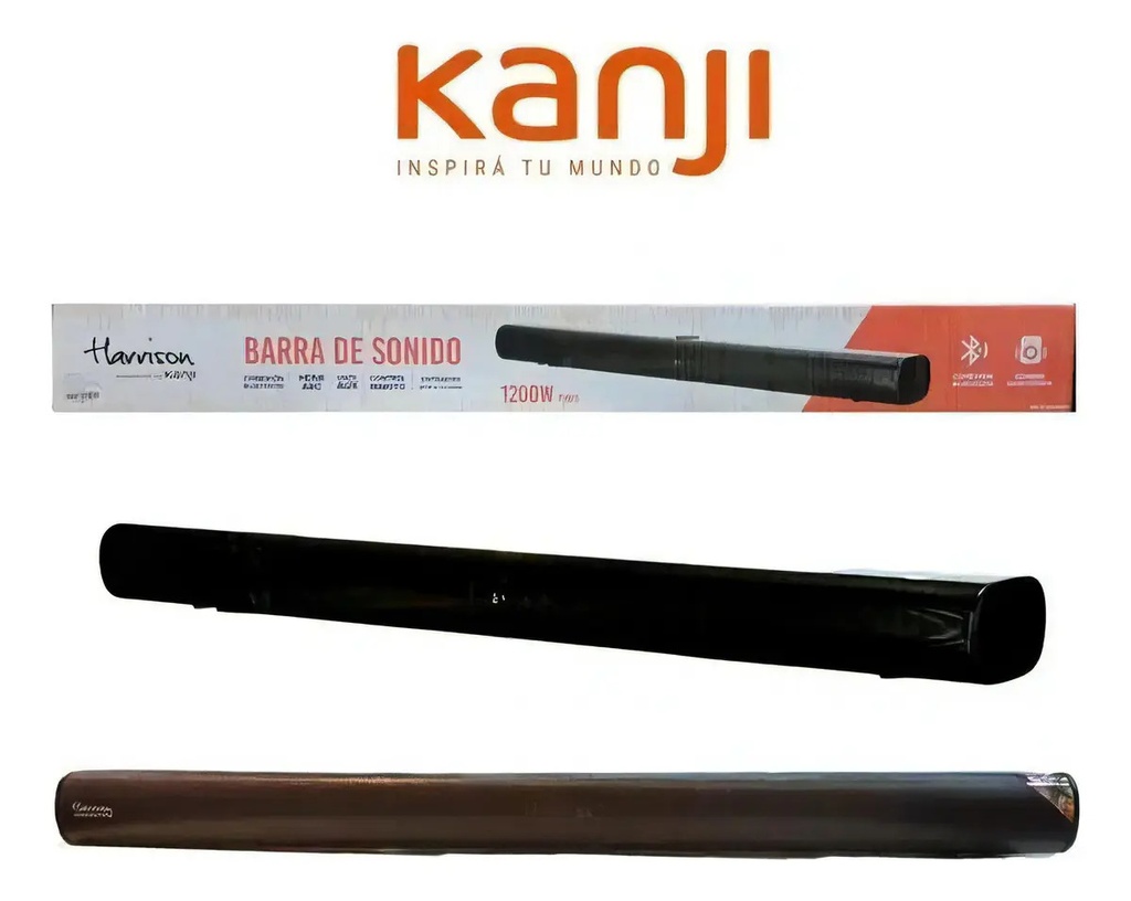 Parlante Kanji Barra De Sonido Sp-kja430f 1200w - Negro.